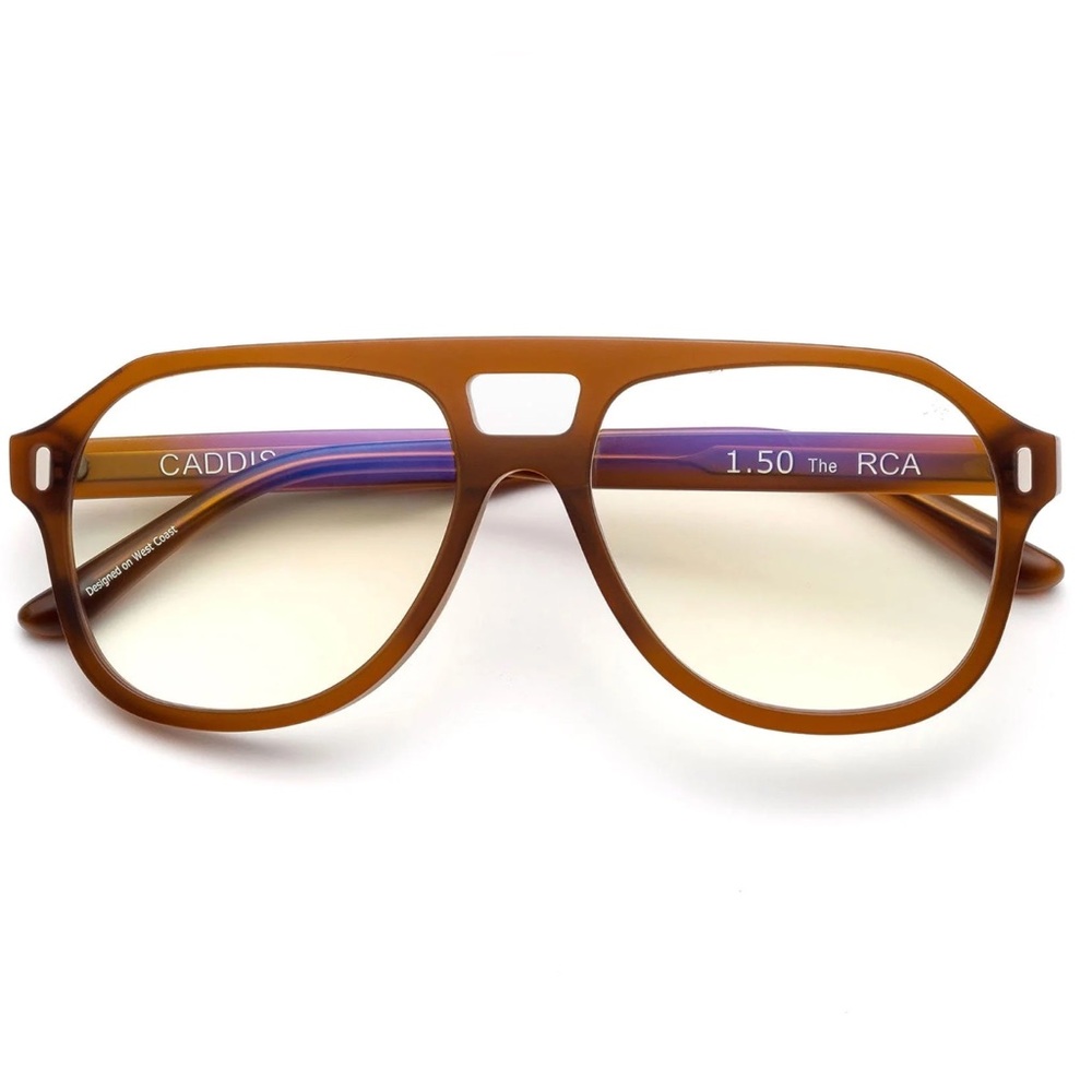 Caddis - Brown Reader Glasses